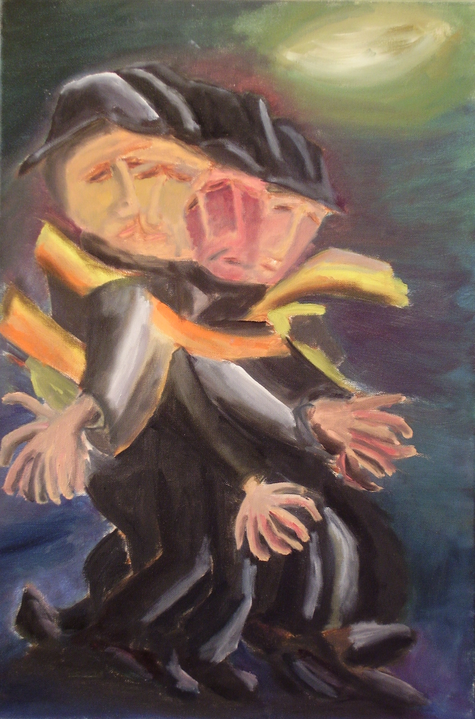 Painting by Christos Ghionis: Dervish, 2006