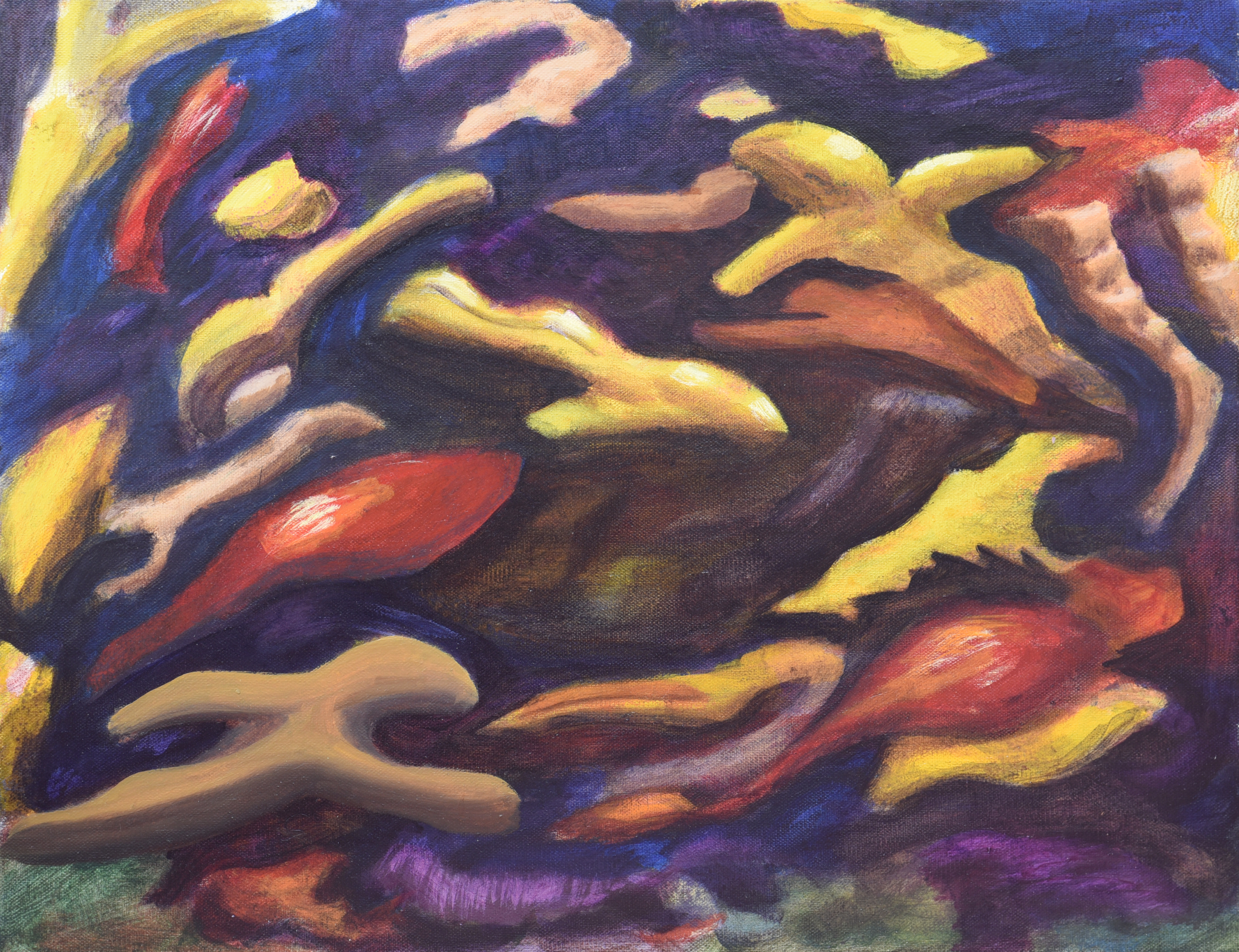 Painting by Christos Ghionis: Organic I, 2005-2024