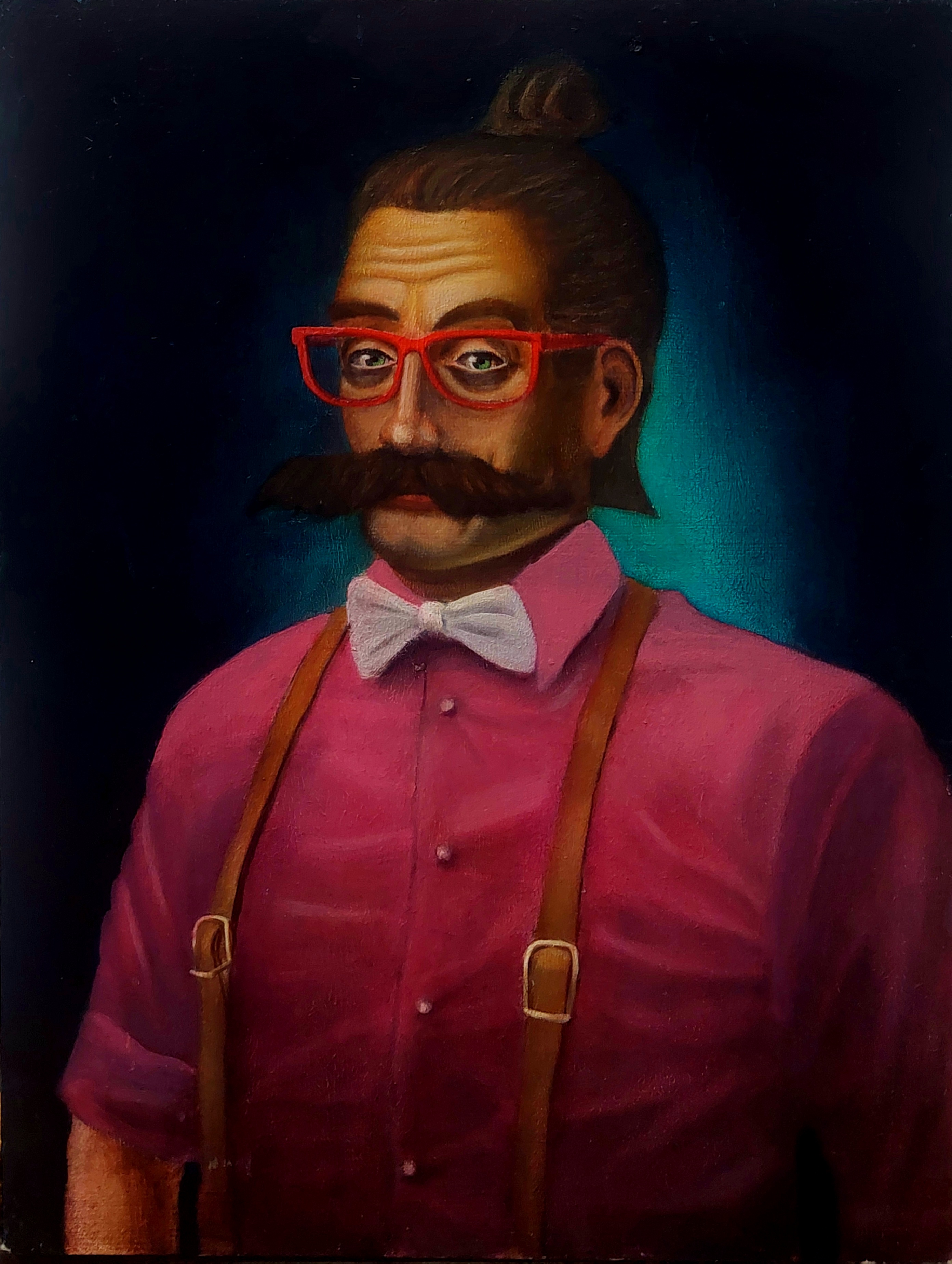 Painting by Christos Ghionis: Karaiskakis 6.2, 2013